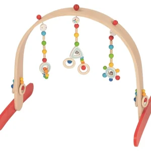Heimess Premiers Jeux D'éveil Et Accessoires Bébé>Arche d'éveil en bois pour bébé Couleurs en fête