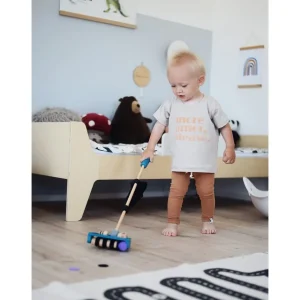Small Foot Jouets À Tirer Et À Pousser | Vie Quotidienne>Aspirateur malin en bois (jouet à pousser) Enfant