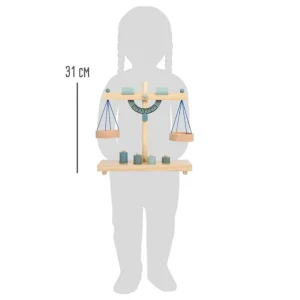 Small Foot Cuisines, Dinettes Et Marchandes>Balance à Plateaux en Bois pour Enfant