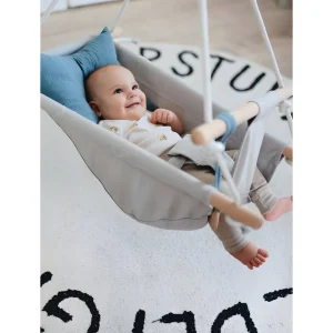 Small Foot Portiques, Balançoires Et Structures De Jeux | Jouets À Bascule Et Porteurs>Balancelle Cosy en Bois pour Bébé (Usage Intérieur)