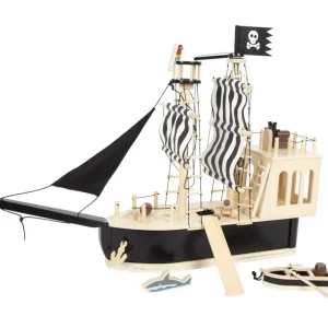 Small Foot Petits Univers>Bateau de Pirates en Bois pour Enfant