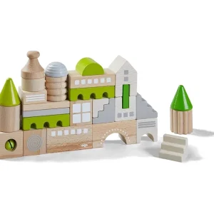 Haba Blocs, Briques Et Planchettes De Construction>Blocs de Construction en Bois - Ma petite ville