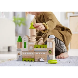 Haba Blocs, Briques Et Planchettes De Construction>Blocs de Construction en Bois - Ma petite ville