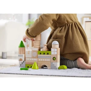 Haba Blocs, Briques Et Planchettes De Construction>Blocs de Construction en Bois - Ma petite ville