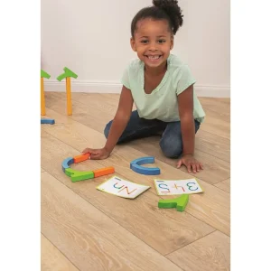 Beleduc Blocs, Briques Et Planchettes De Construction>Blocs de Construction en Bois - Imagination au défi