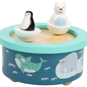 Small Foot Boîtes À Musique Et Veilleuses>Boîte à musique en bois - Polaire