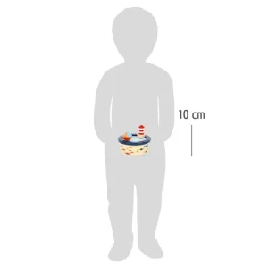 Small Foot Boîtes À Musique Et Veilleuses>Boîte à musique en bois - Voyage marin