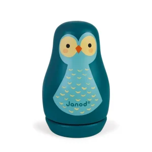 Janod Boîtes À Musique Et Veilleuses>Boîte à Musique en Bois pour Enfant - Chouette