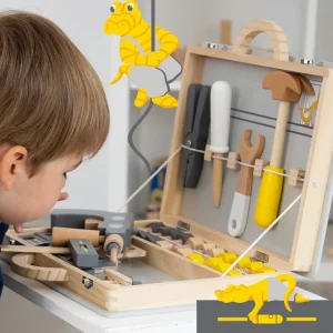Small Foot Etablis, Outils Et Bricolage>Boîte à Outils en Bois Tendance Scandinave pour Enfant