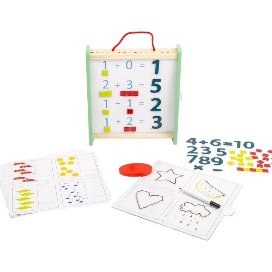 bote_dapprentissage_magnt_0.webp Small Foot Chiffres Et Calcul>Boîte d'apprentissage magnétique en bois - Jeux éducatifs