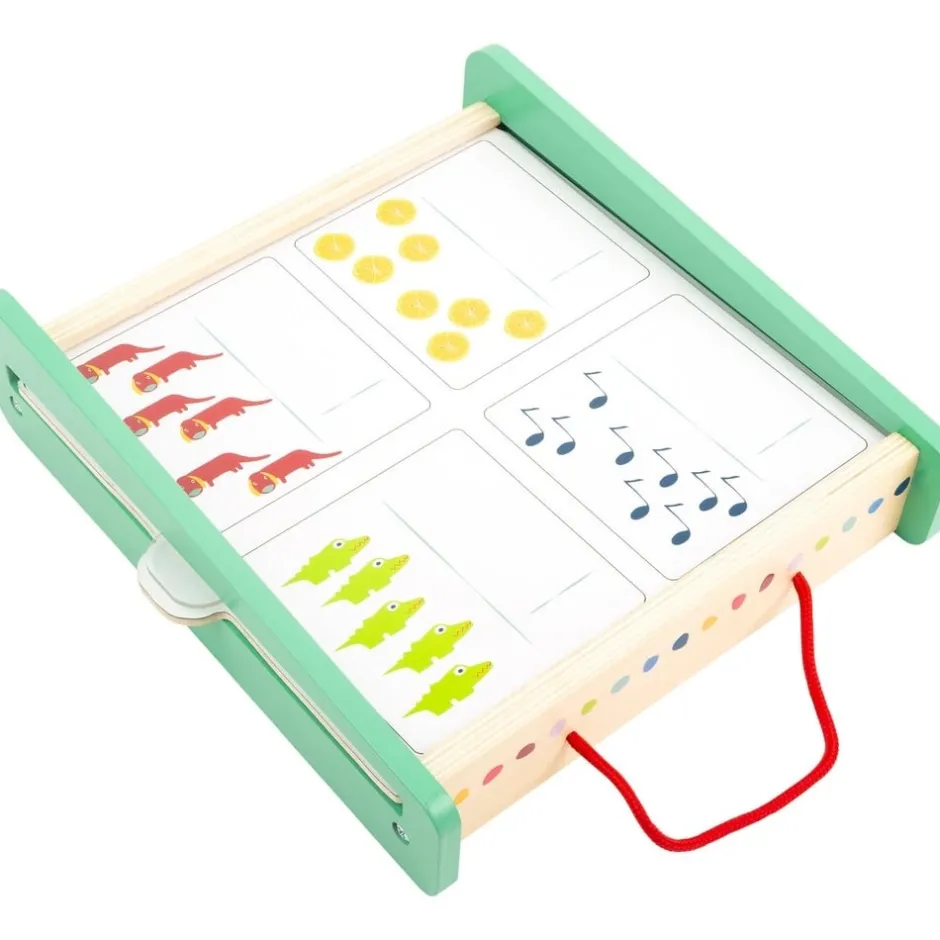 bote_dapprentissage_magnt_3.webp Small Foot Chiffres Et Calcul>Boîte d'apprentissage magnétique en bois - Jeux éducatifs