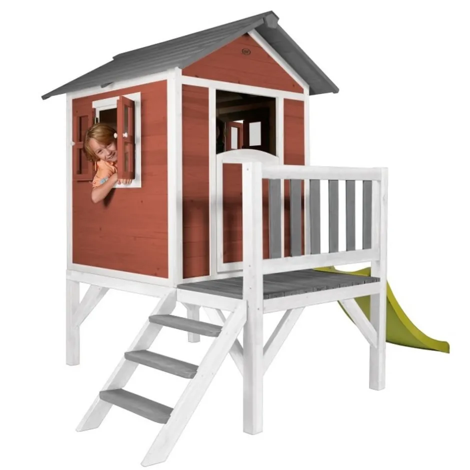 cabane_sur_pilotis_en_boi_1.webp Axi Portiques, Balançoires Et Structures De Jeux>Cabane sur Pilotis en Bois pour Enfant