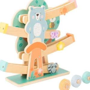 Small Foot Circuits Et Cascades>Cascade de Roues Couleurs Pastel en Bois pour Enfant