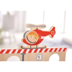 Haba Circuits Et Cascades>Cascade de Roues en Bois La vie en Caserne Enfant