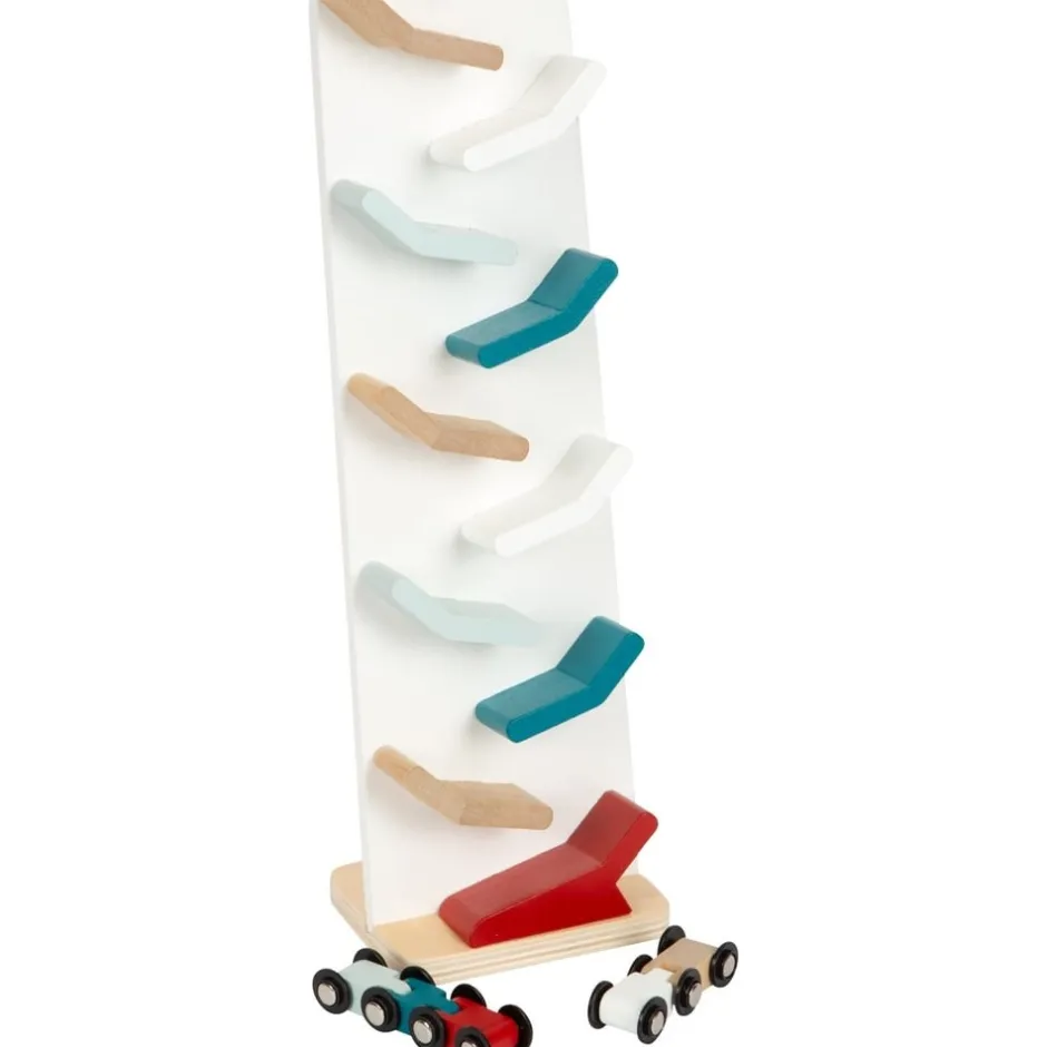 cascade_de_voitures_en_bo_0.webp Small Foot Circuits Et Cascades>Cascade de Voitures en Bois pour Enfant