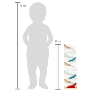 Small Foot Circuits Et Cascades>Cascade de Voitures en Bois pour Enfant