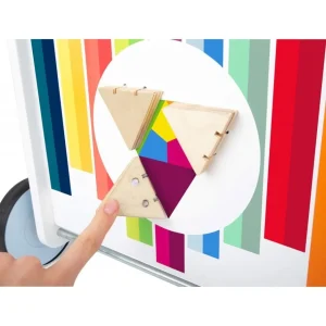 Small Foot Trotteurs Et Chariots De Marche>Chariot de Marche Arc-en-ciel en Bois pour Bébé