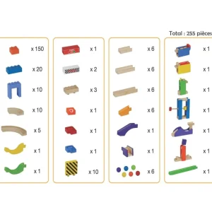 Wonderworld Circuits À Billes En Bois>Circuit à Billes en Bois Enfant - Jeux en Classe
