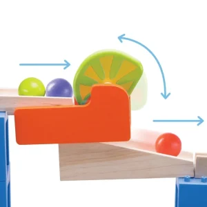 Wonderworld Circuits À Billes En Bois>Circuit à Billes en Bois pour Enfant - Rebond