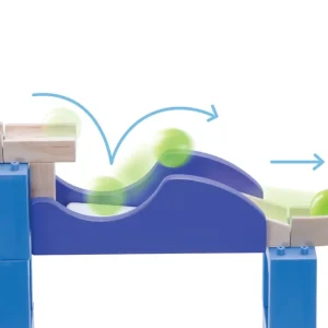 Wonderworld Circuits À Billes En Bois>Circuit à Billes en Bois pour Enfant - Rebond
