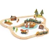 Tender Leaf Circuits De Train>Circuit de Train en Bois pour Enfant - En Forêt