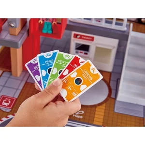 Hape Toys Circuits De Train>Circuit de Train en Bois pour Enfant - Gare TGV