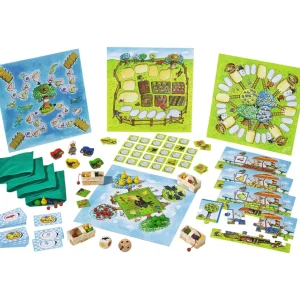 Haba Jeux De Plateau>Coffret de 10 Jeux de Société pour Enfant Le Verger