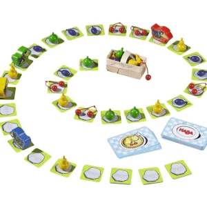 Haba Jeux De Plateau>Coffret de 10 Jeux de Société pour Enfant Le Verger