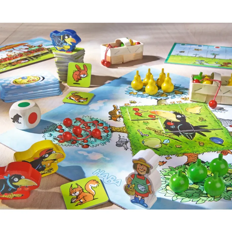 coffret_de__jeux_de_socit_12-1.webp Haba Jeux De Plateau>Coffret de 10 Jeux de Société pour Enfant Le Verger
