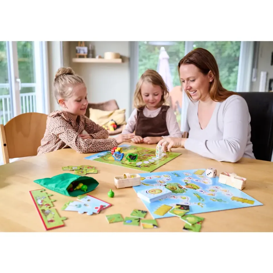 coffret_de__jeux_de_socit_14-1.webp Haba Jeux De Plateau>Coffret de 10 Jeux de Société pour Enfant Le Verger