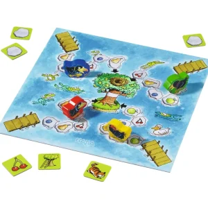 Haba Jeux De Plateau>Coffret de 10 Jeux de Société pour Enfant Le Verger