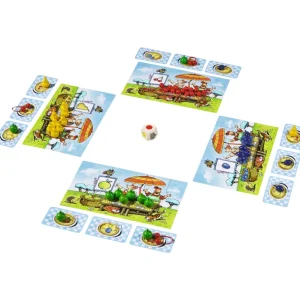 Haba Jeux De Plateau>Coffret de 10 Jeux de Société pour Enfant Le Verger