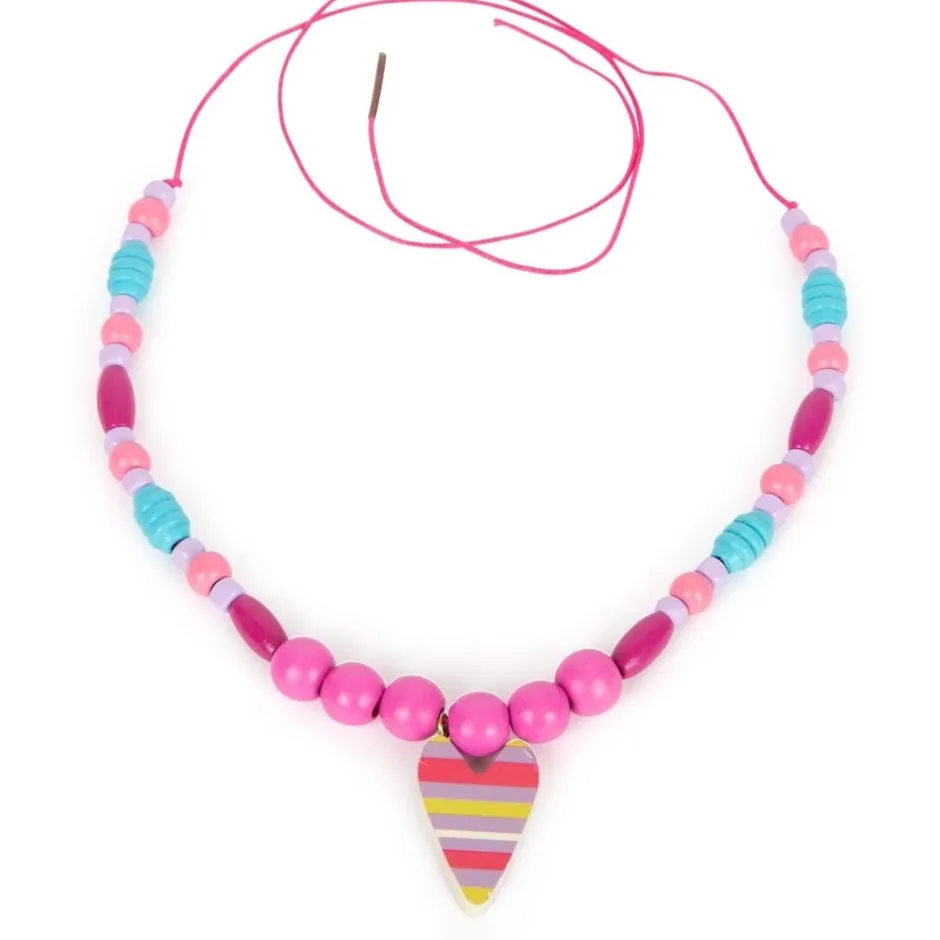 coffret_de_perles_en_bois_3.webp Small Foot Loisirs Créatifs>Coffret de Perles en Bois à Enfiler Douceur Printanière