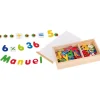 Goki Lettres, Écriture Et Langage>Coffret Magnétique Lettres et Chiffres en Bois Enfant