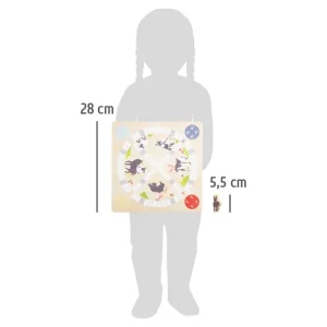 Small Foot Jeux De Plateau>Coffret Multi-Jeux de Société Bois Courses Folles à la Ferme