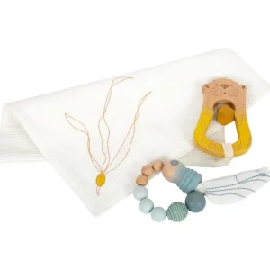 Small Foot Premiers Jeux D'éveil Et Accessoires Bébé>Coffret Naissance Tissu Bois pour Bébé
