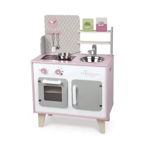 Janod Cuisines, Dinettes Et Marchandes>Cuisine Macaron en Bois pour Enfant Dès 3 Ans