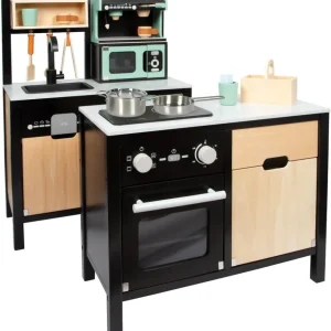 Small Foot Cuisines, Dinettes Et Marchandes>Cuisine modulaire en Bois Style industriel