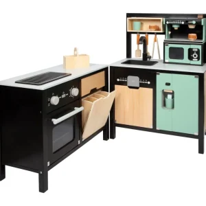 Small Foot Cuisines, Dinettes Et Marchandes>Cuisine modulaire en Bois Style industriel