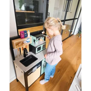 Small Foot Cuisines, Dinettes Et Marchandes>Cuisine modulaire en Bois Style industriel