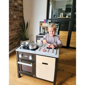 Small Foot Cuisines, Dinettes Et Marchandes>Cuisine modulaire en Bois Style industriel