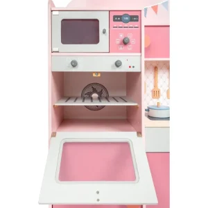 Small Foot Cuisines, Dinettes Et Marchandes>Cuisine Rose Gourmet en Bois pour Enfant