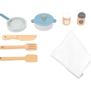 Small Foot Cuisines, Dinettes Et Marchandes>Cuisine Rose Gourmet en Bois pour Enfant