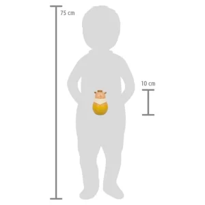 Small Foot Premiers Jeux D'éveil Et Accessoires Bébé>Culbuto en bois pour Bébé - Petite Loutre