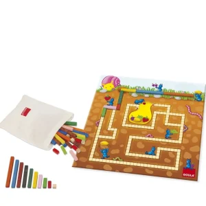 Goula Jeux De Mémoire Et D'association>Défi mathématique en bois pour enfant - Jeux société