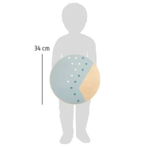 Small Foot Sport Et Activités D'extérieur>Disque de Motricité en Bois pour Enfant Équilibre