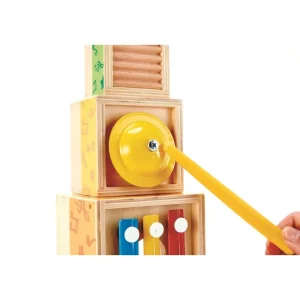 Hape Toys Jouets Musicaux>Ensemble d'instruments de musique empilés Bébé