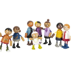 Small Foot Maisons De Poupées Et Accessoires>Figurine en Bois pour Enfant - Ma grande famille
