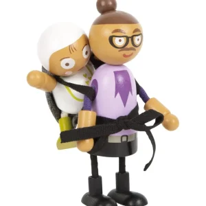Small Foot Maisons De Poupées Et Accessoires>Figurine en Bois pour Enfant - Ma grande famille