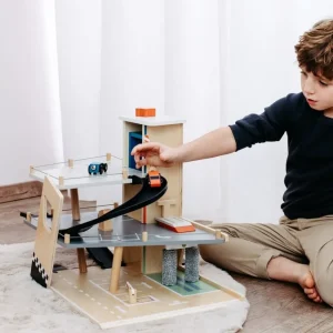 Small Foot Véhicules Et Garages>Garage à Voitures en Bois pour Enfant